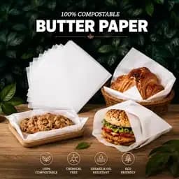Butter Paper for Food Wrapping - Medium - image 1
