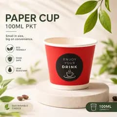 100ml Paper Cups Packet thumbnail 10