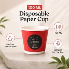 100ml Paper Cups Packet thumbnail 8