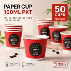 100ml Paper Cups Packet thumbnail 5