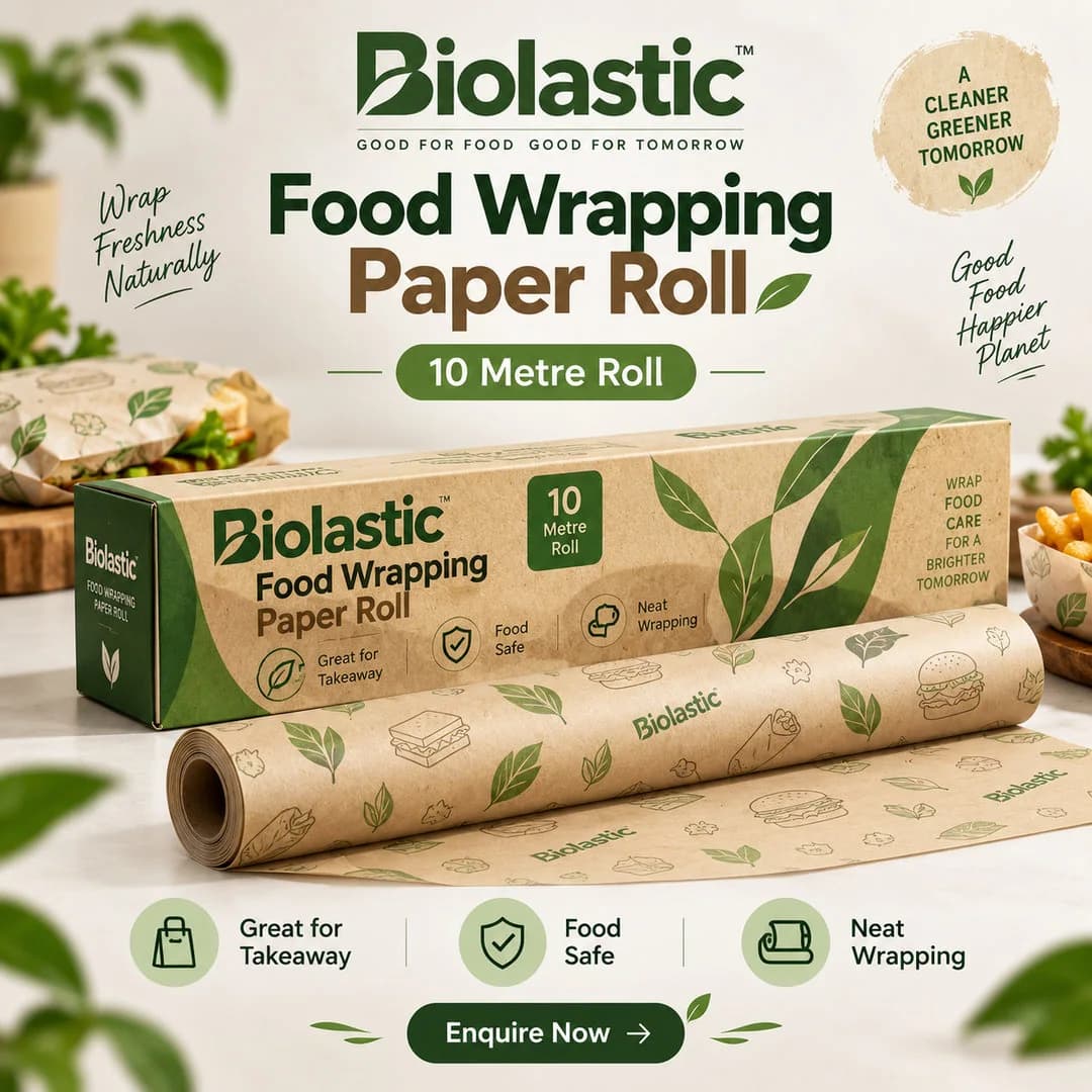 10 Metre Food Wrapping Paper Roll for Takeaway - image 1