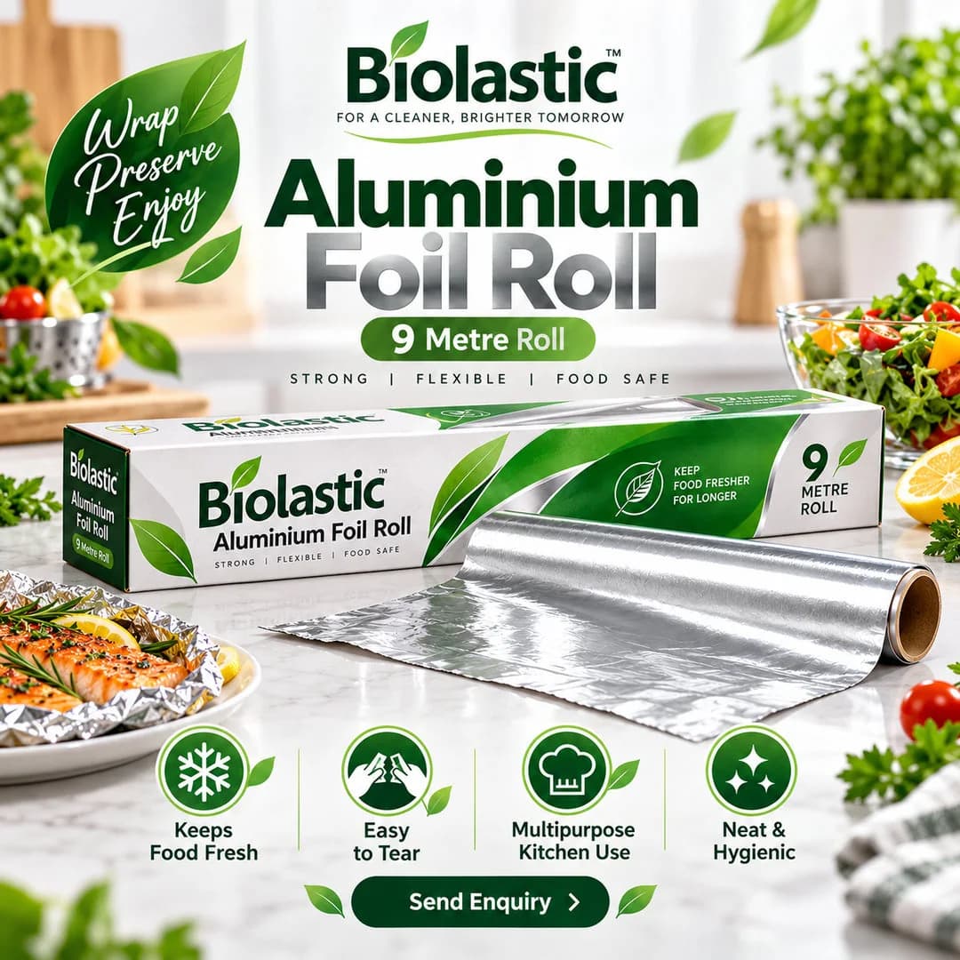 9 Metre Aluminium Foil Roll for Food Wrapping - image 3