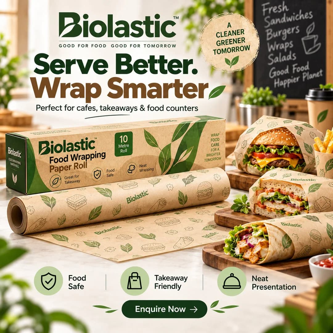 10 Metre Food Wrapping Paper Roll for Takeaway - image 2
