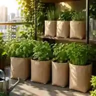 Compostable Nursery Grow Bag - Medium - image 1