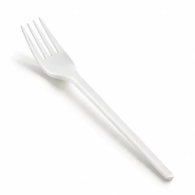 Disposable Plastic Fork for Food Service