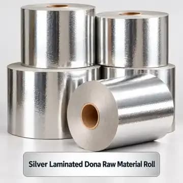 Silver Dona Circle Raw Material
