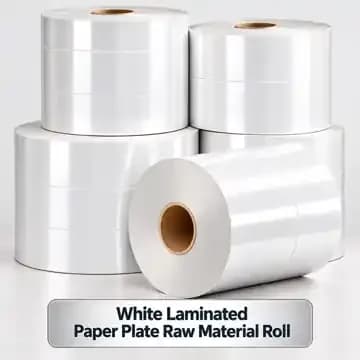 White Dona Paper Roll