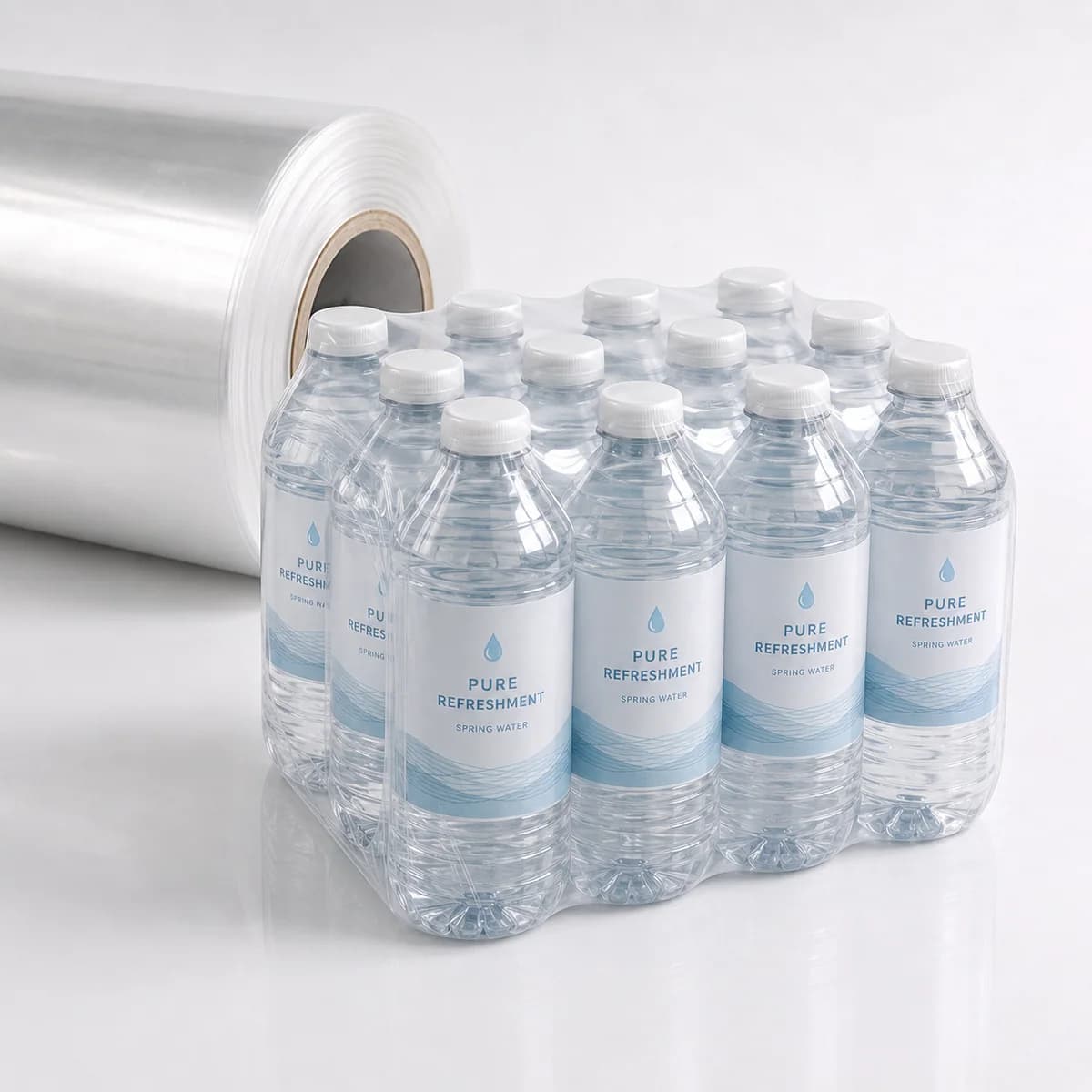Black Stretch Film Roll for Opaque Pallet Wrapping