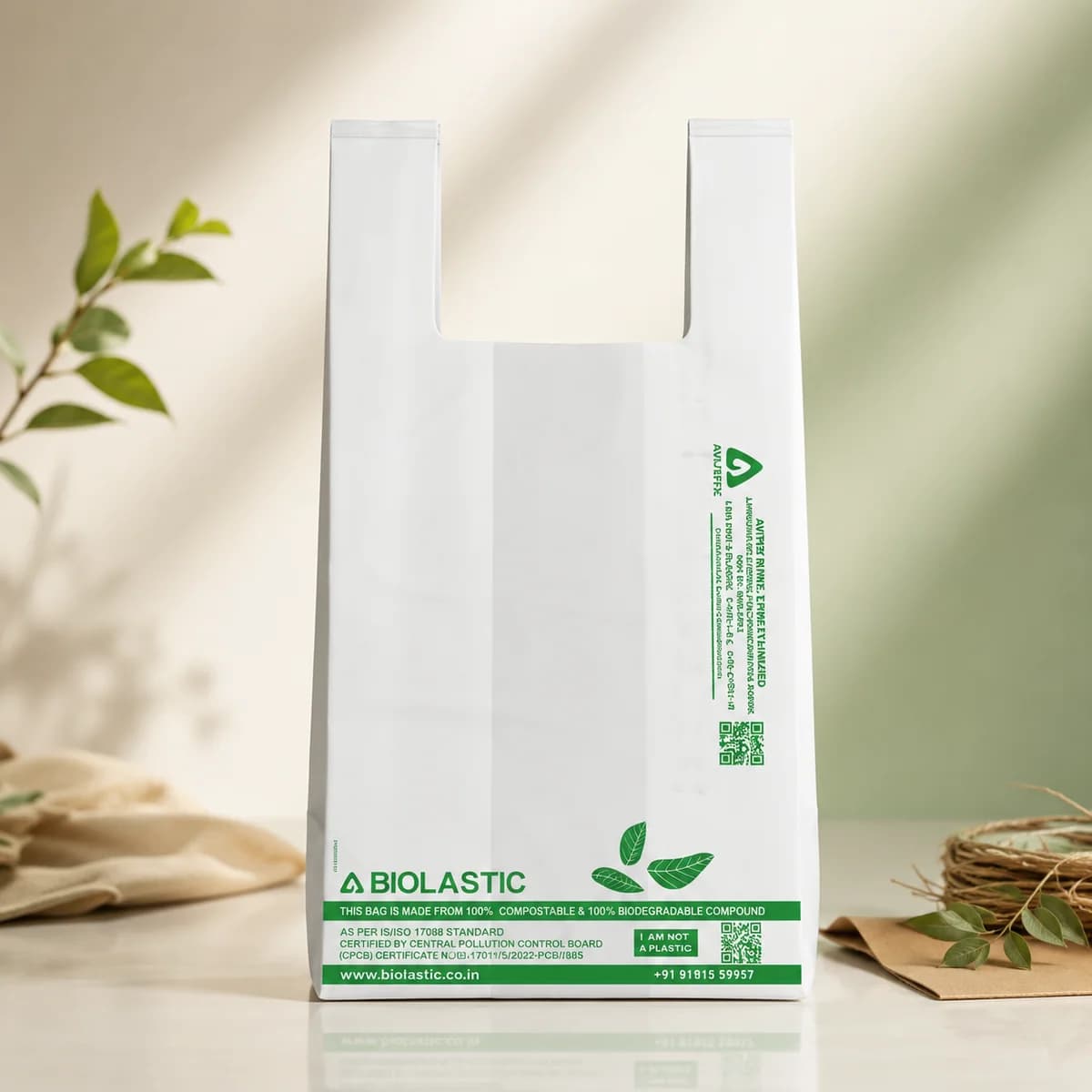 Compostable Packaging Pouch - 3 x 6 Inch - image 3
