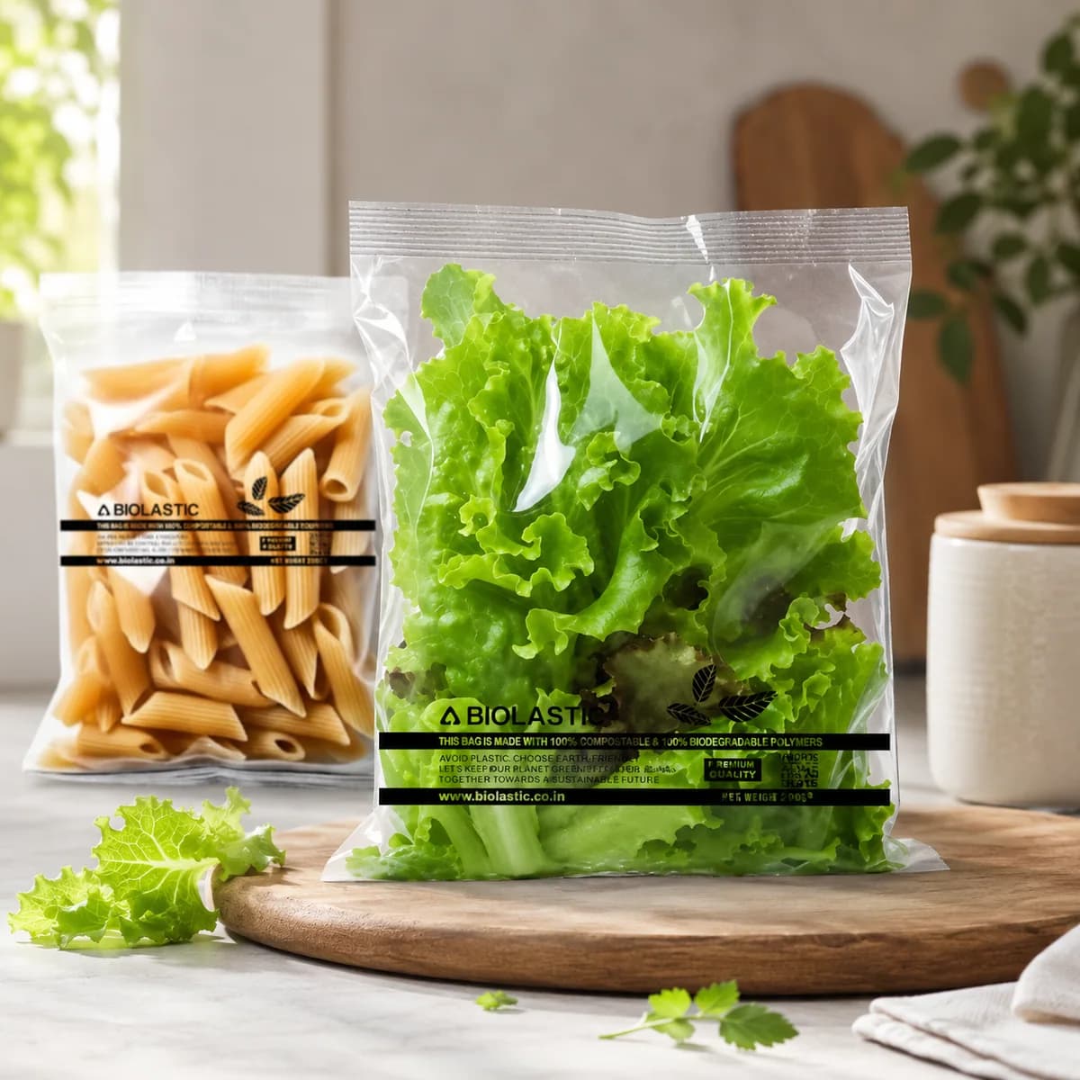 Compostable Packaging Pouch - 4 x 10 Inch - image 1