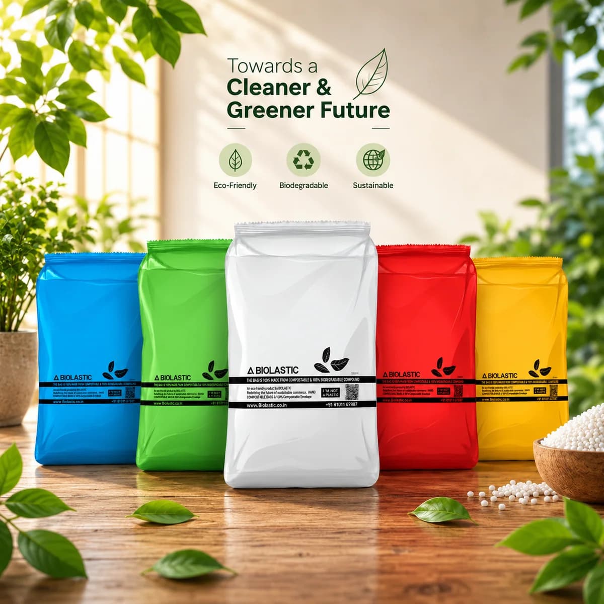 Compostable Packaging Pouch - 8 x 11 Inch