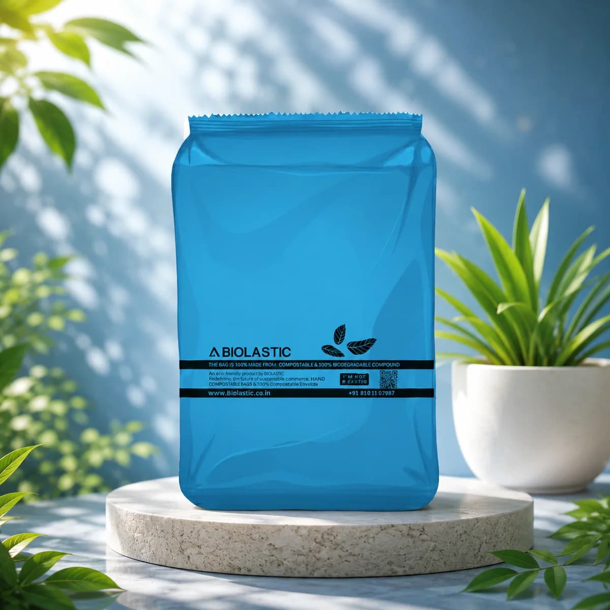 Compostable Packaging Pouch - 8 x 11 Inch