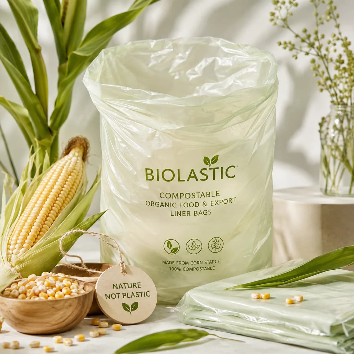 Compostable Rice, Premium Grain & Seed Liner Bags – 5 KG, 10 KG & 25 KG