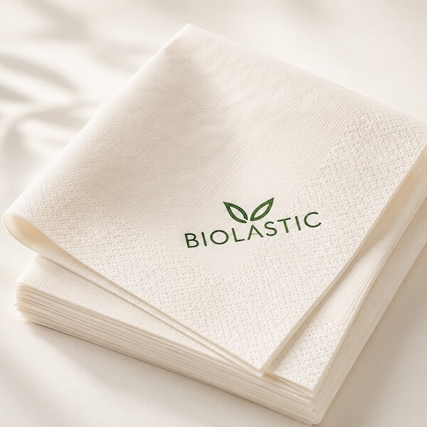 Paper napkin branding